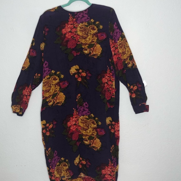 Liz Claiborne dresses colorful dress with sleeves - Picture 1 of 2